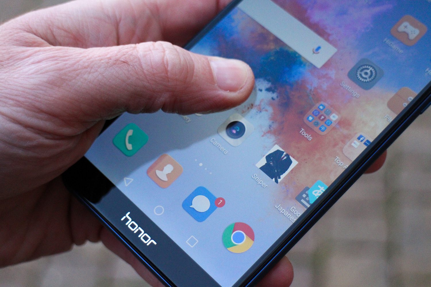 honor 7x review home screen