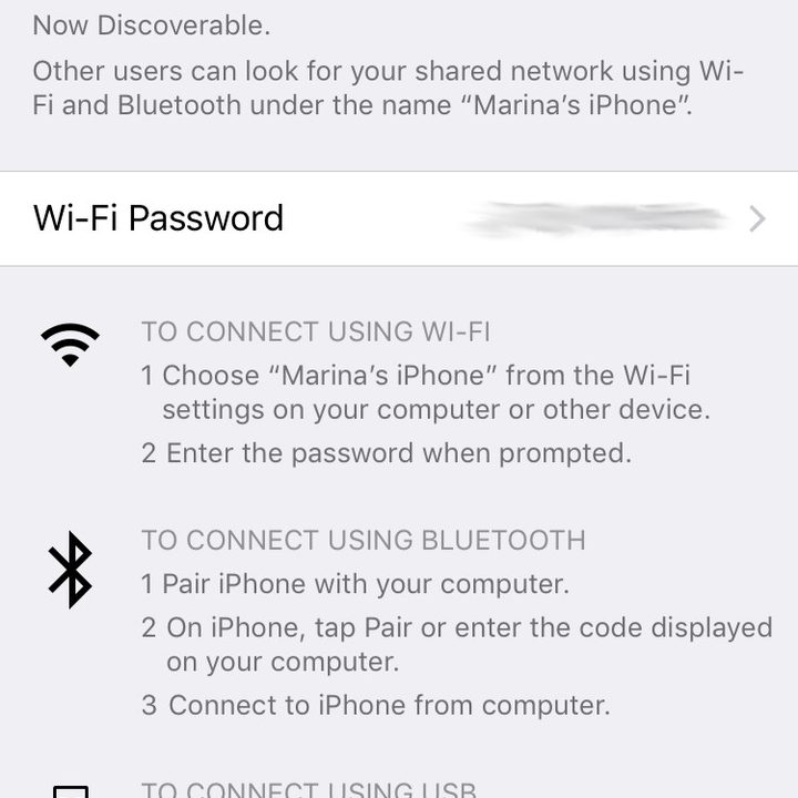 how to set up a hot spot ios wi fi 2