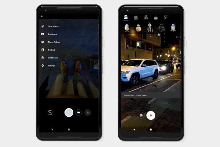 pixel ar stickers