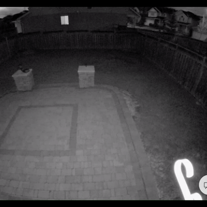 Ring Spotlight Cam Wired review night