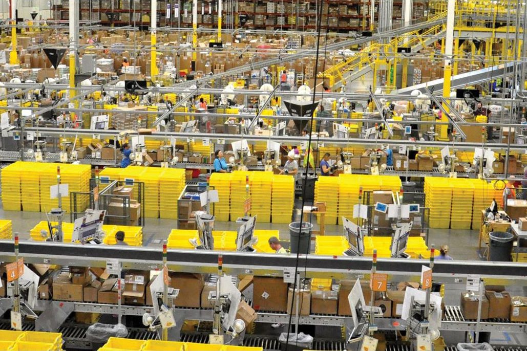 taylorism workforce amazon warehouse