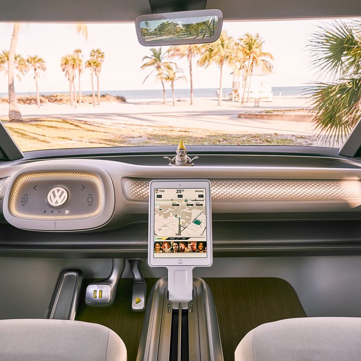 vw electric car buzz dash