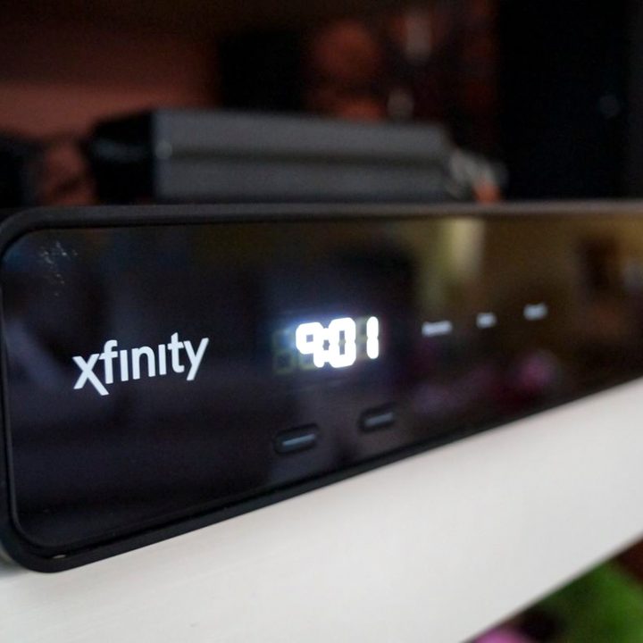 An Xfinity set top box.