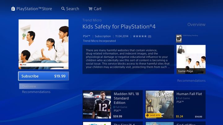 web filter how to set up playstation 4 parental controls