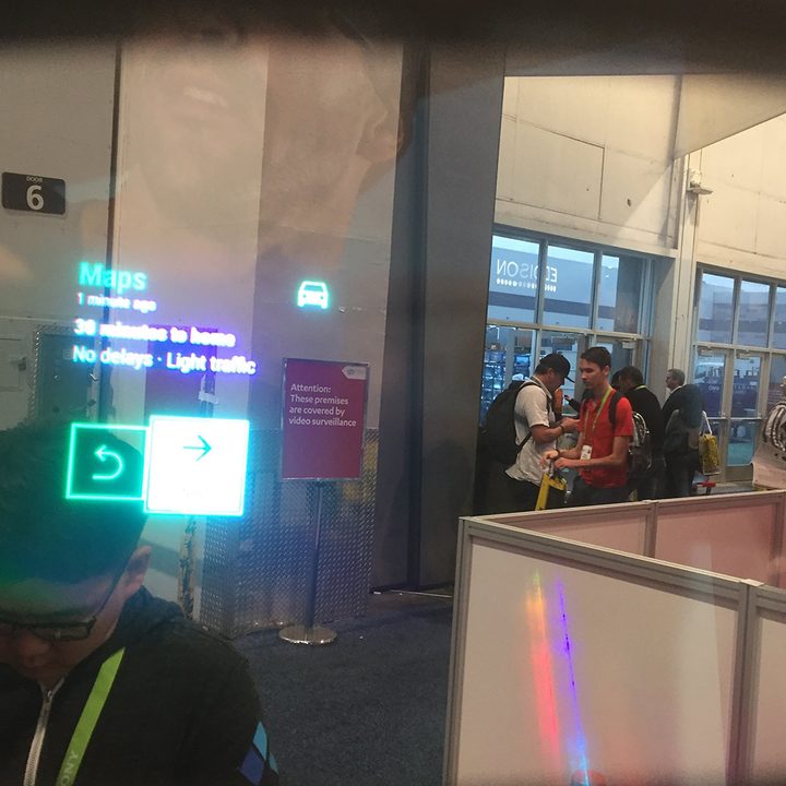 hands on with vuzix blade smartglasses at ces 2018 5