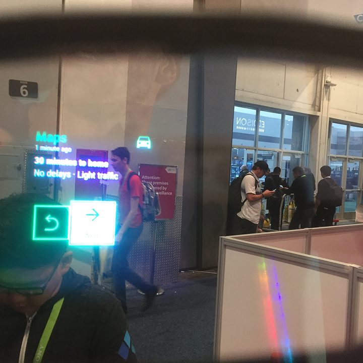 hands on with vuzix blade smartglasses at ces 2018 6