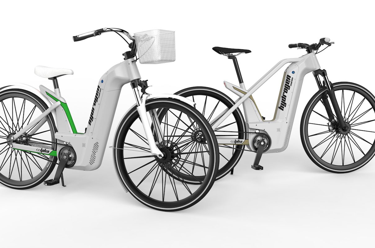 Alpha hydrogen cell fuel ebike