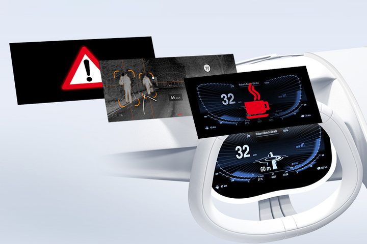 bosch virtual cockpit press
