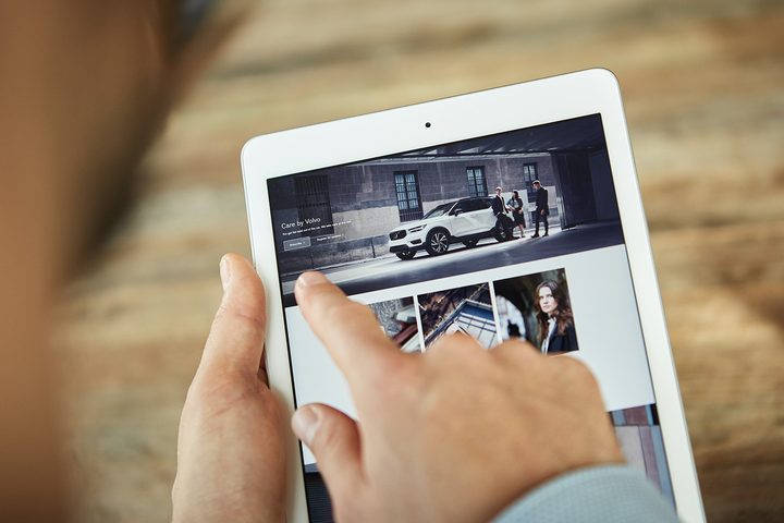 care by volvo tablet