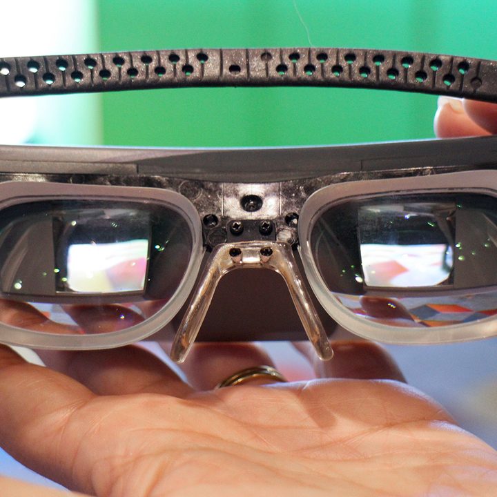 esight smart glasses blind amazing lenses center