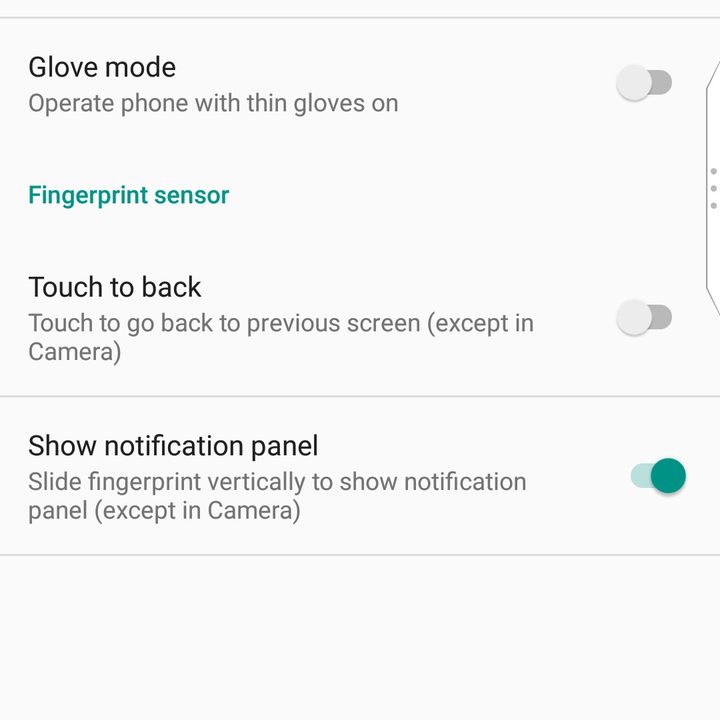 blackberry motion tips and tricks fingerprint sensor 2