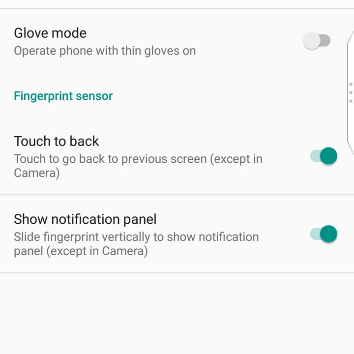 blackberry motion tips and tricks fingerprint sensor 3