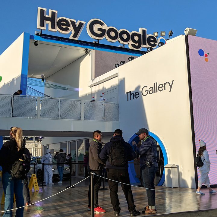 Google Booth CES 2018