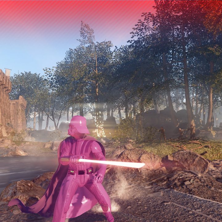 battlefront ii pink darth vader mod pinkvader2