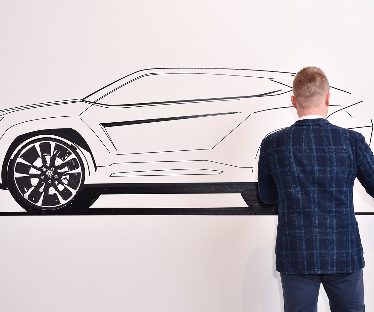 Lamborghini Urus reveal Mitja Borkert