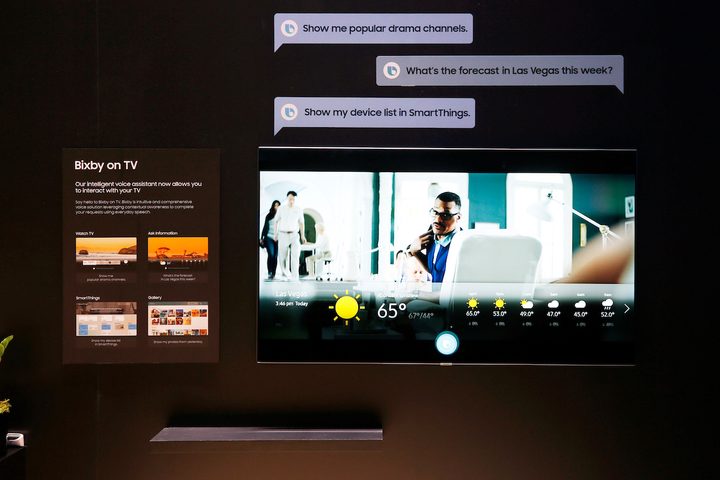 samsung smart home bixby commands tv