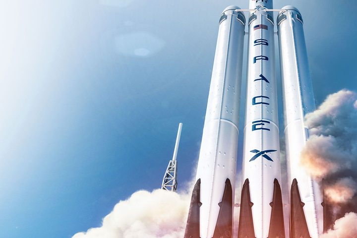 spacex falcon heavy press