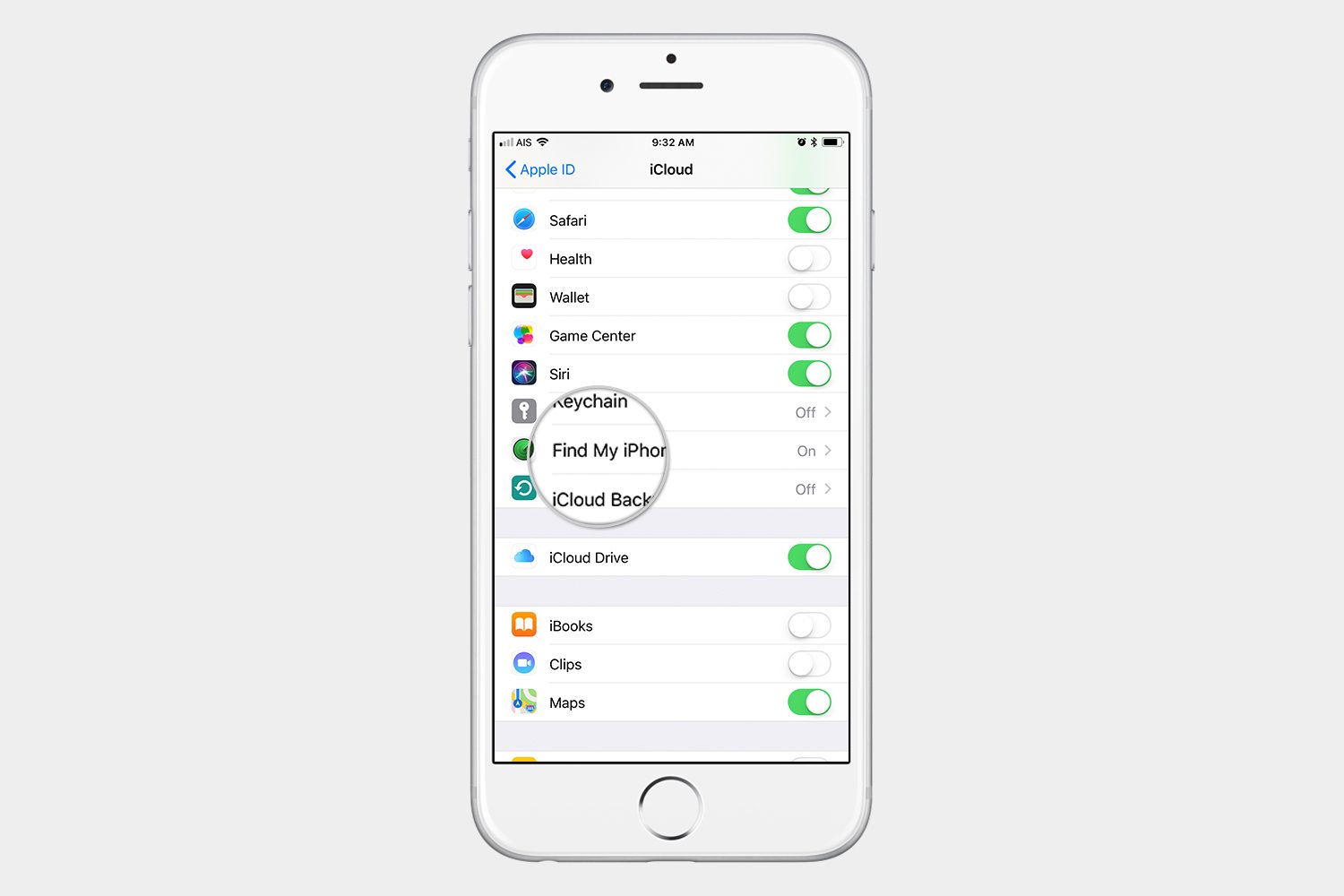 how to turn off find my iphone 3