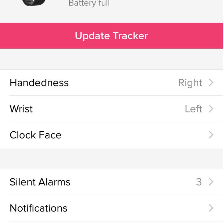Fitbit Update Tracker