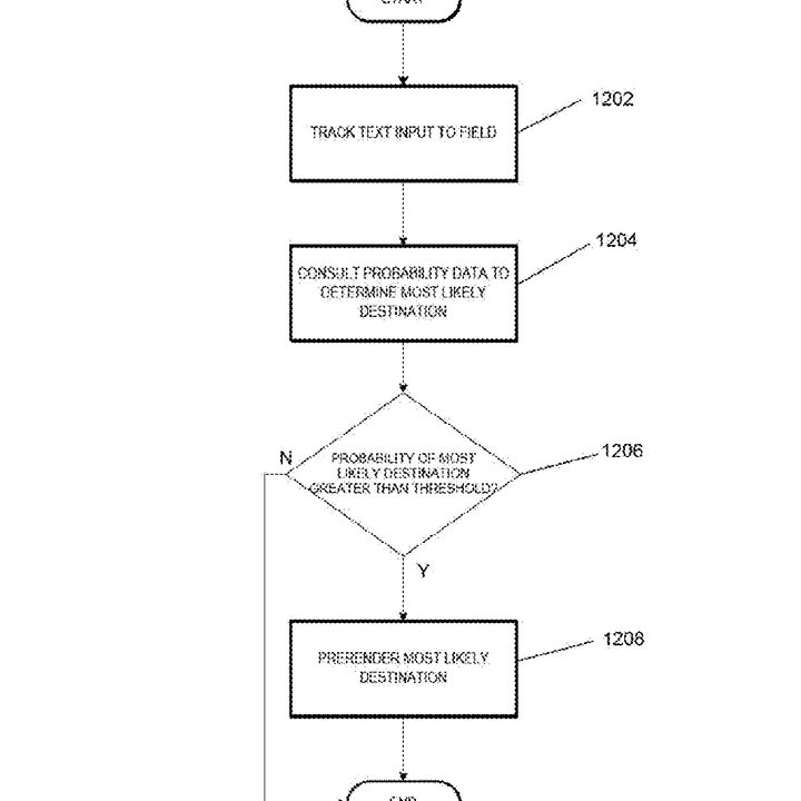 Google Navigation Prediction Patent