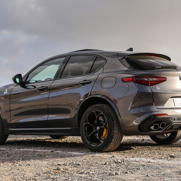 Alfa Romeo Stelvio Quadrifoglio back