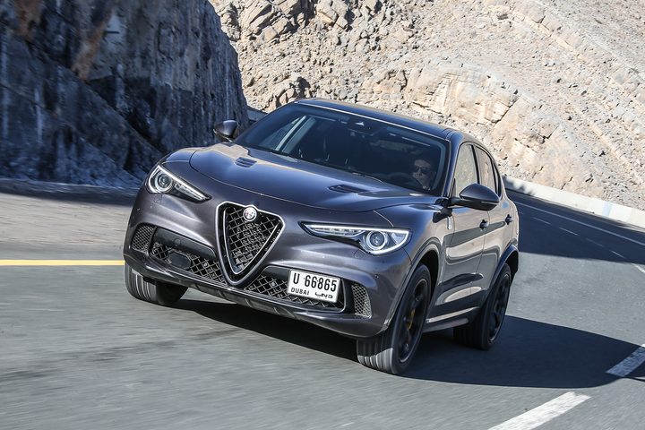 Alfa Romeo Stelvio Quadrifoglio silver