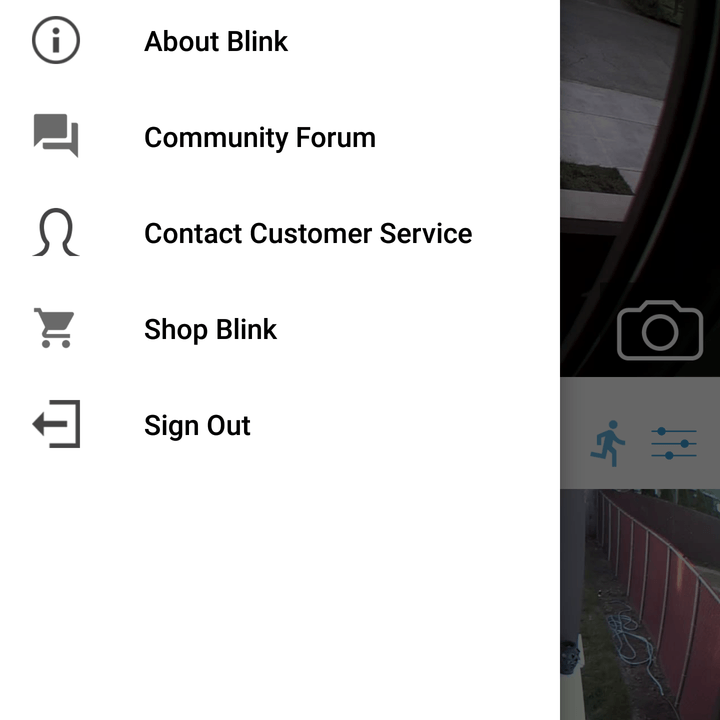 Blink XT camera system review screens left