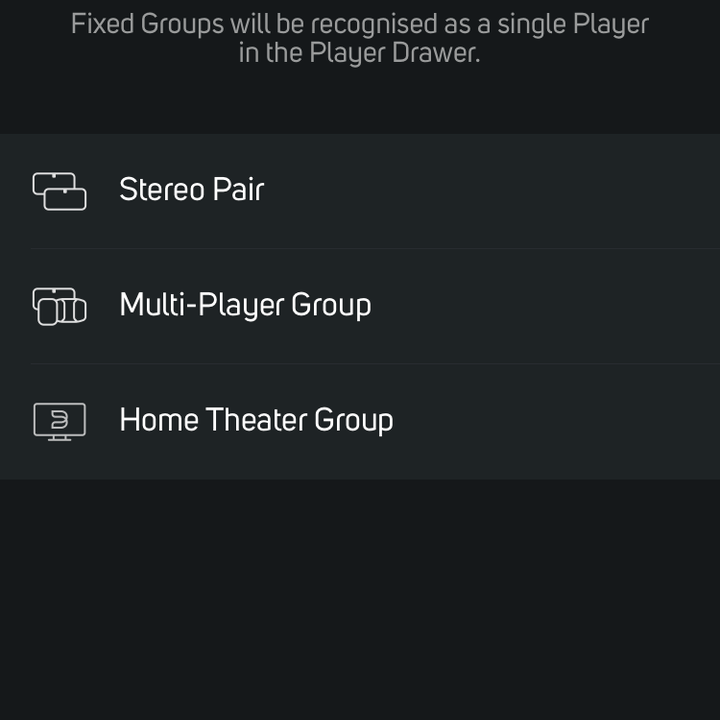 bluesound vs sonos app groups