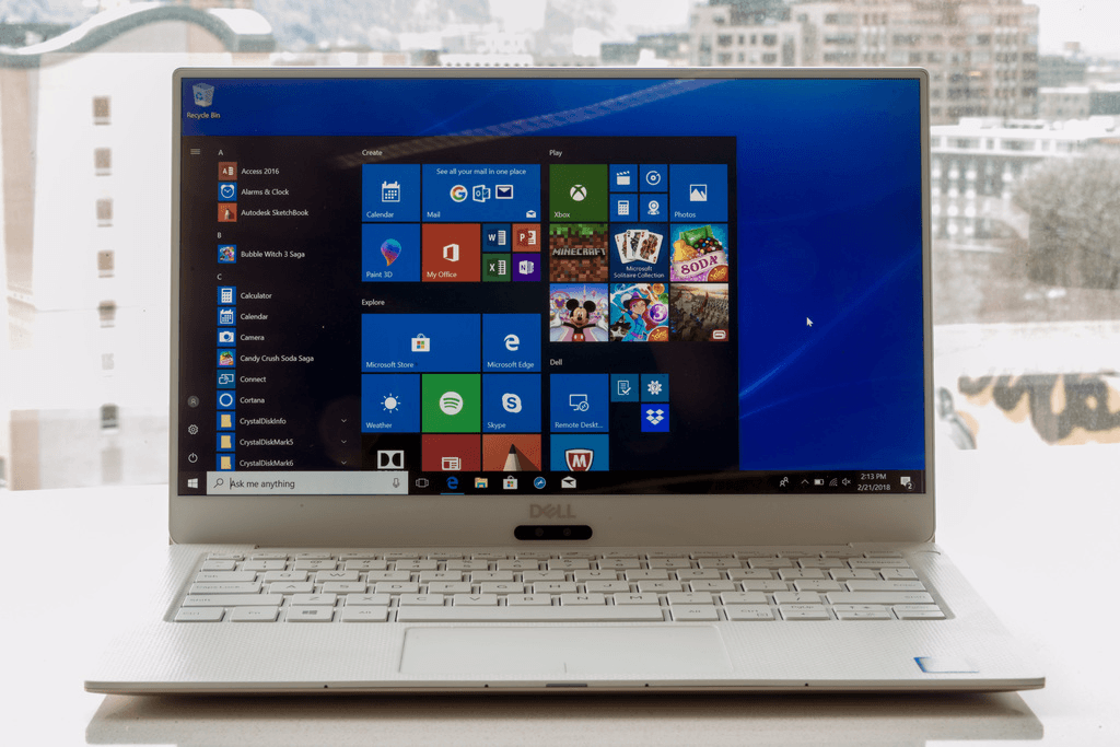 Dell XPS 13 9370 review | Full laptop from directly in front