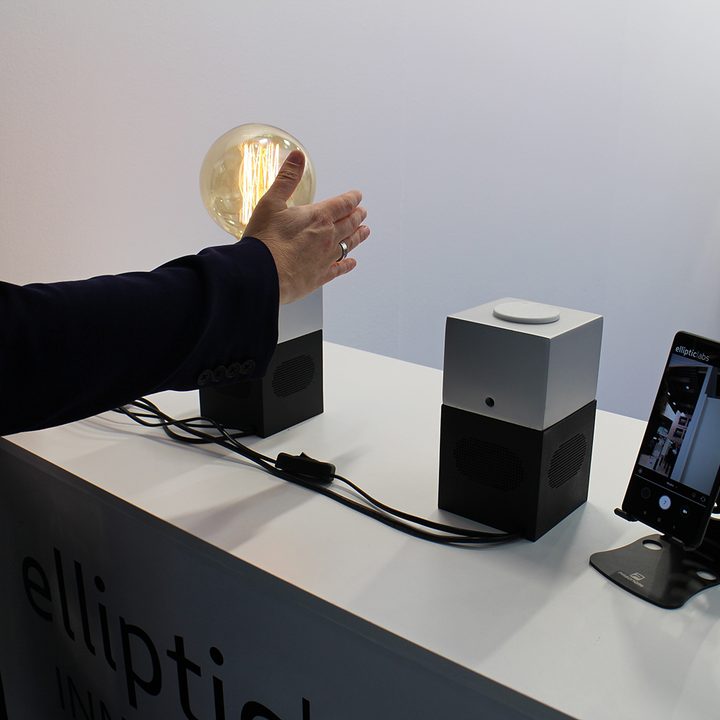 elliptic labs demonstrates ultrasound gestures with smart speakers mwc 2