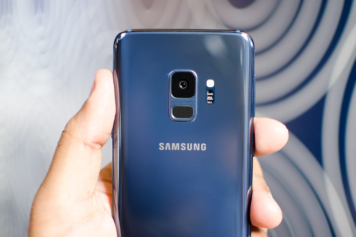 galaxy s9 hands-on review back top