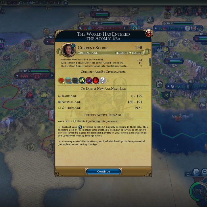 Civilization VI: Rise & Fall