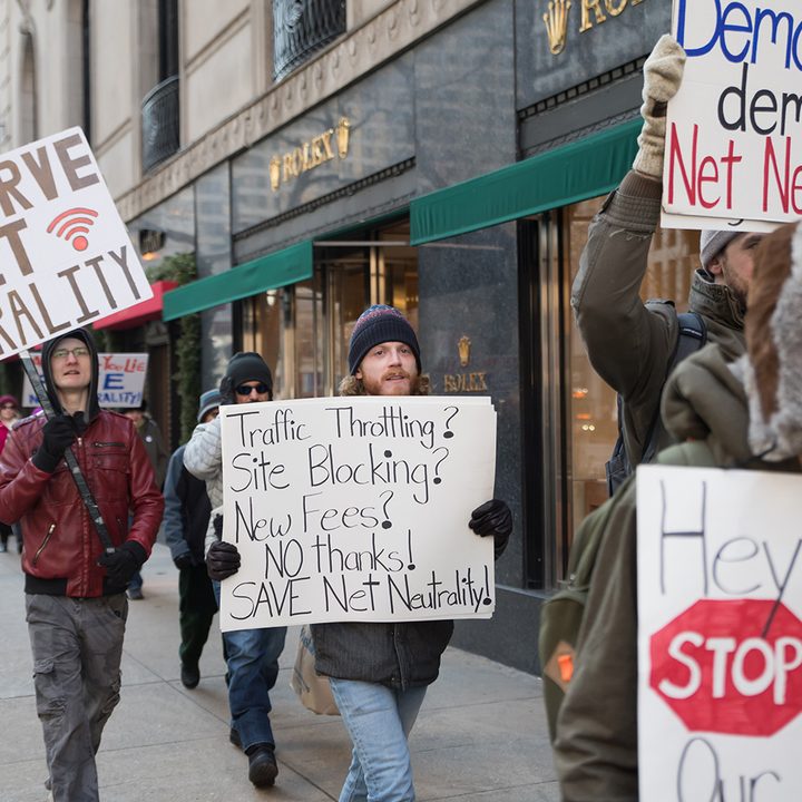 net neutrality protest