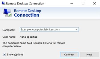 Remote Desktop Connection