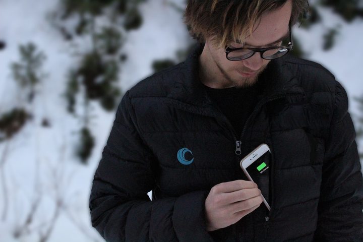 Snow-C wireless charging jacket