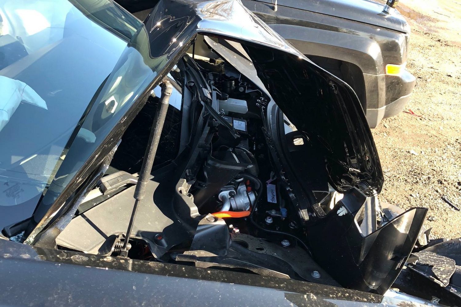 tesla model 3 totaled