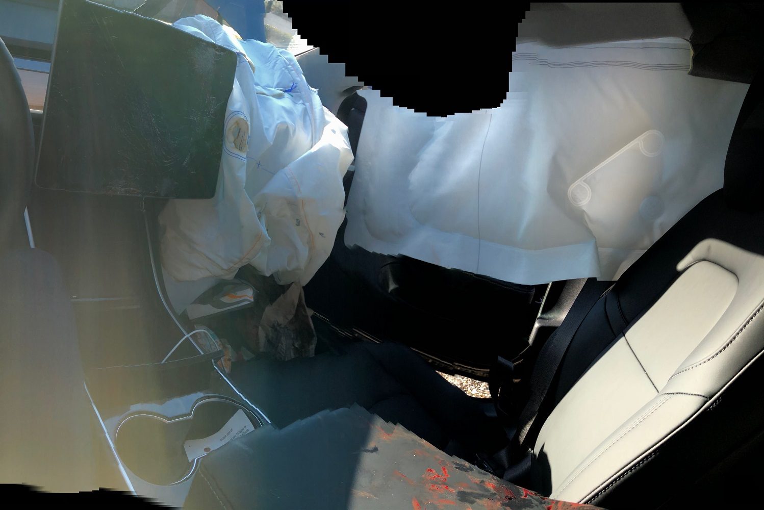 tesla model 3 totaled