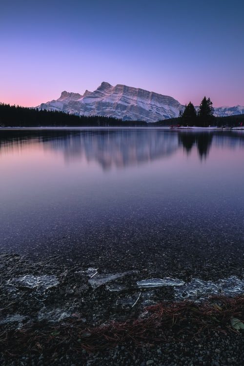 Unsplash with water scene.