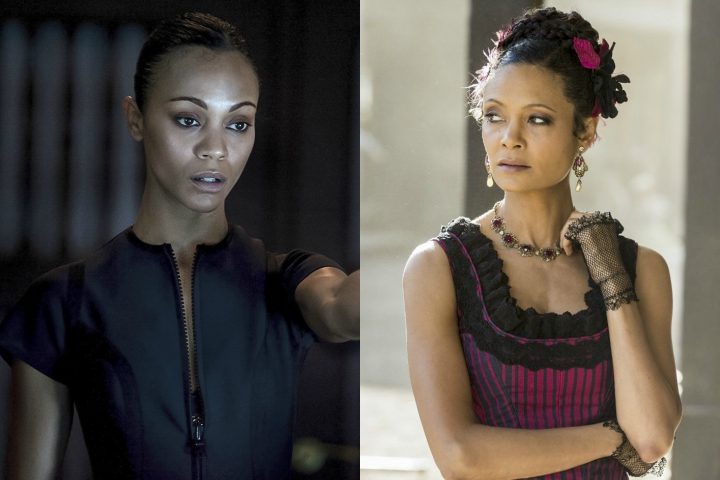 Zoe Saldana and Thandie Newton