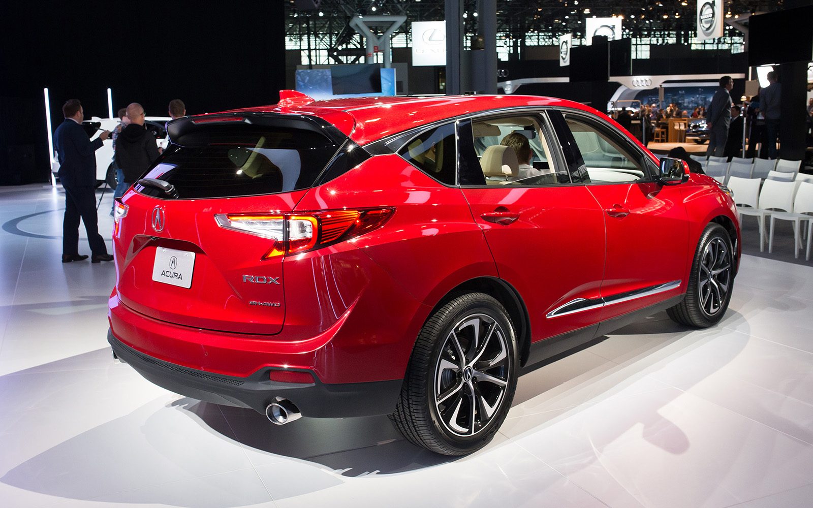 production ready 2019 acura rdx arrives nyc 2018 new york