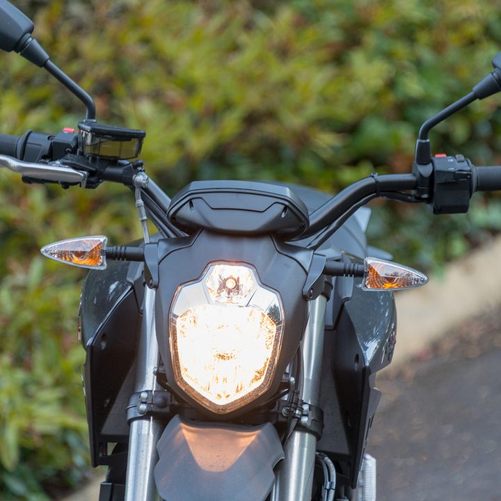 zero dsr electric motorcycle review 2018 emotorcycle headlight