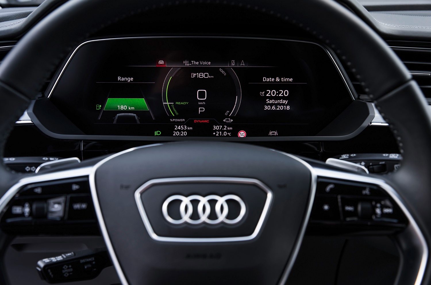 Audi e-tron prototype inside