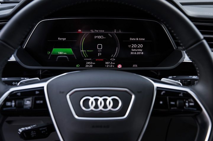 Audi e-tron prototype inside
