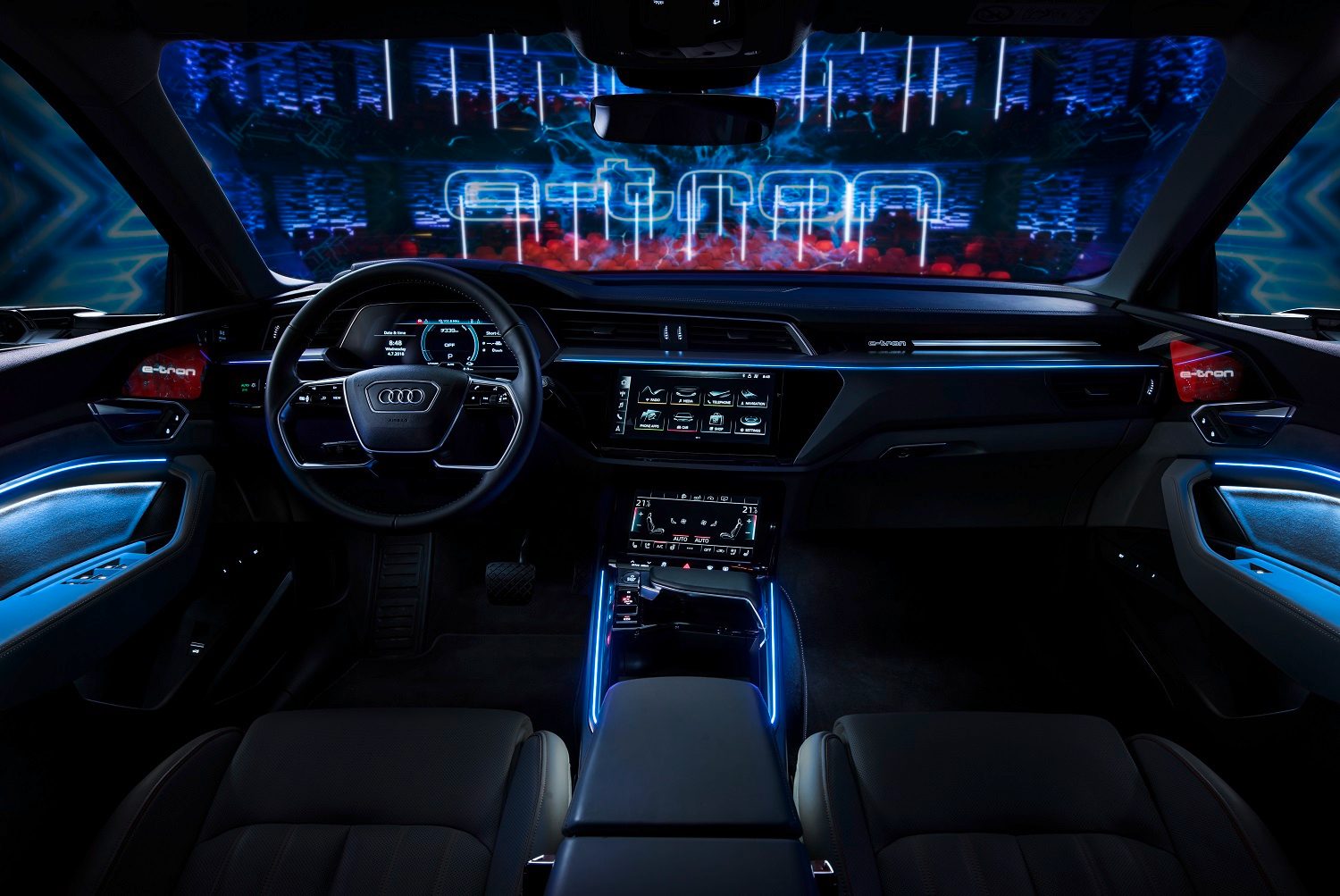 Audi e-tron prototype inside
