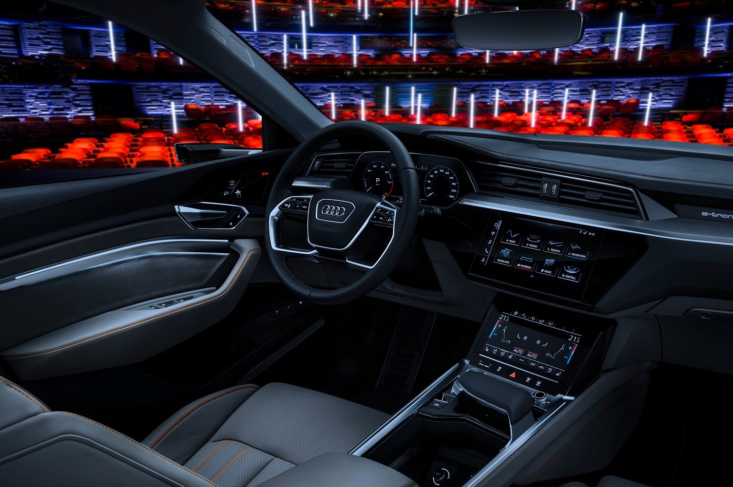 Audi e-tron prototype inside