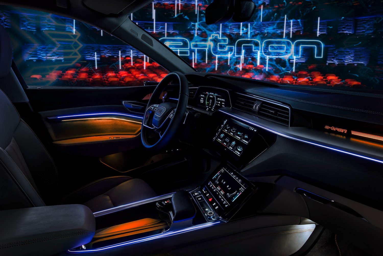 Audi e-tron prototype inside
