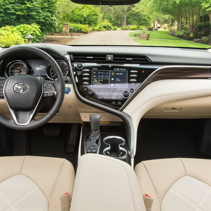 toyota camry vs corolla 2019 interior