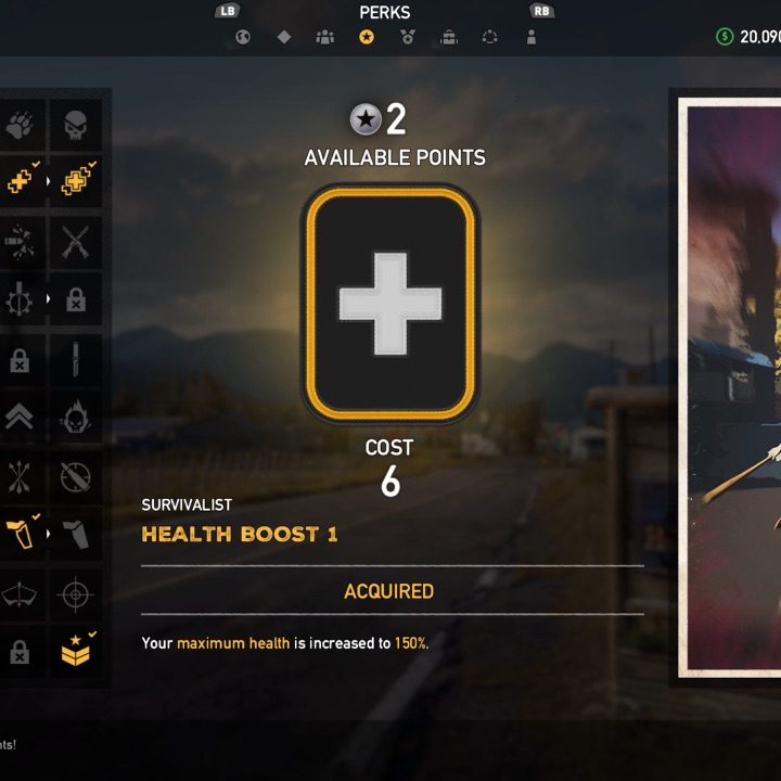Far Cry 5 Perks