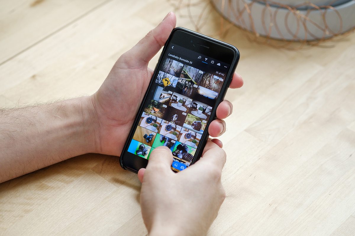 Adobe Lightroom CC phone