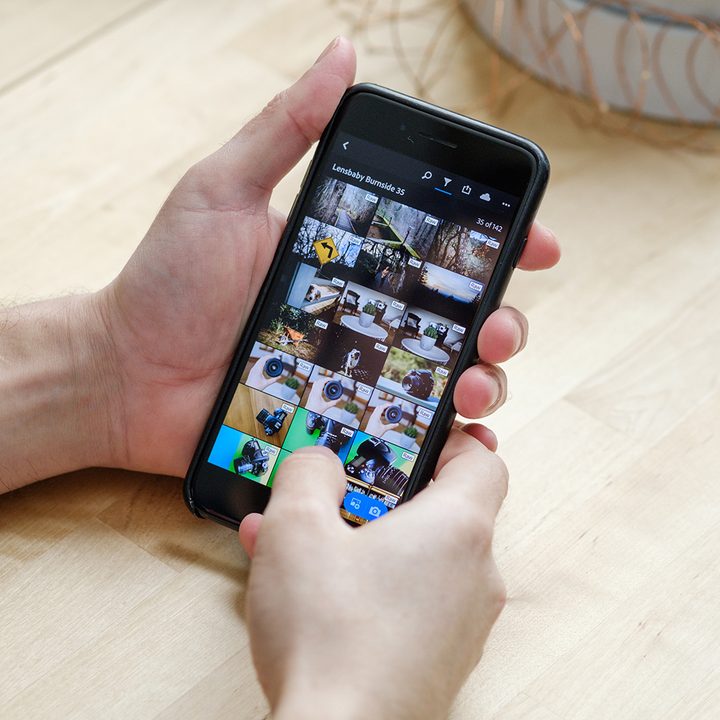 Adobe Lightroom CC phone